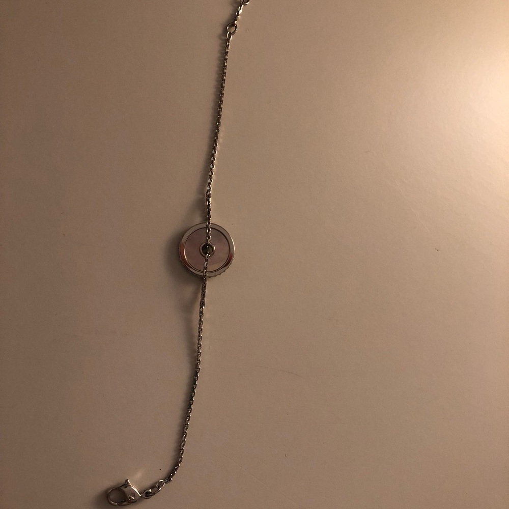 Swarvoski mother of pearl bracelet / anklet
